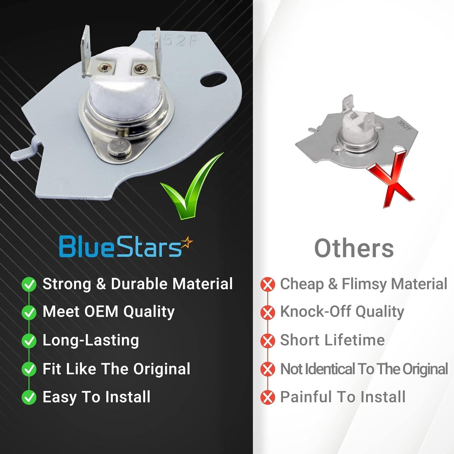 [Lifetime Warranty] 3977394 Dryer Thermal Fuse Replacement - Compatible with Whirlpool Kenmore Dryers - Replaces 80001 279548 695563 2796769 279769VP 3387812 3389946 3398671 AP3094224 PS334278 EAP334278 image 5