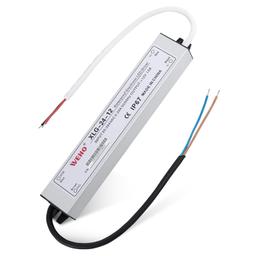 [Lifetime Warranty] 24W 12V LED Power Supply Driver 1.5A - 120VAC to 12V DC Transformer, IP67 Waterproof thumbnail 0