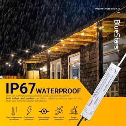 [Lifetime Warranty] 24W 12V LED Power Supply Driver 1.5A - 120VAC to 12V DC Transformer, IP67 Waterproof thumbnail 5