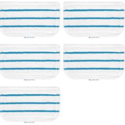 [Lifetime Warranty] Steam Mop Pads Replacement - Compatible with Black and Decker Steam Mop SM1600, SM1610, SM1620, HSMC1321, HSMC1321APB, HSMC1361SGP, BDH1855SM, BDH1760SM, SMP20 - Pack of 5 thumbnail 0