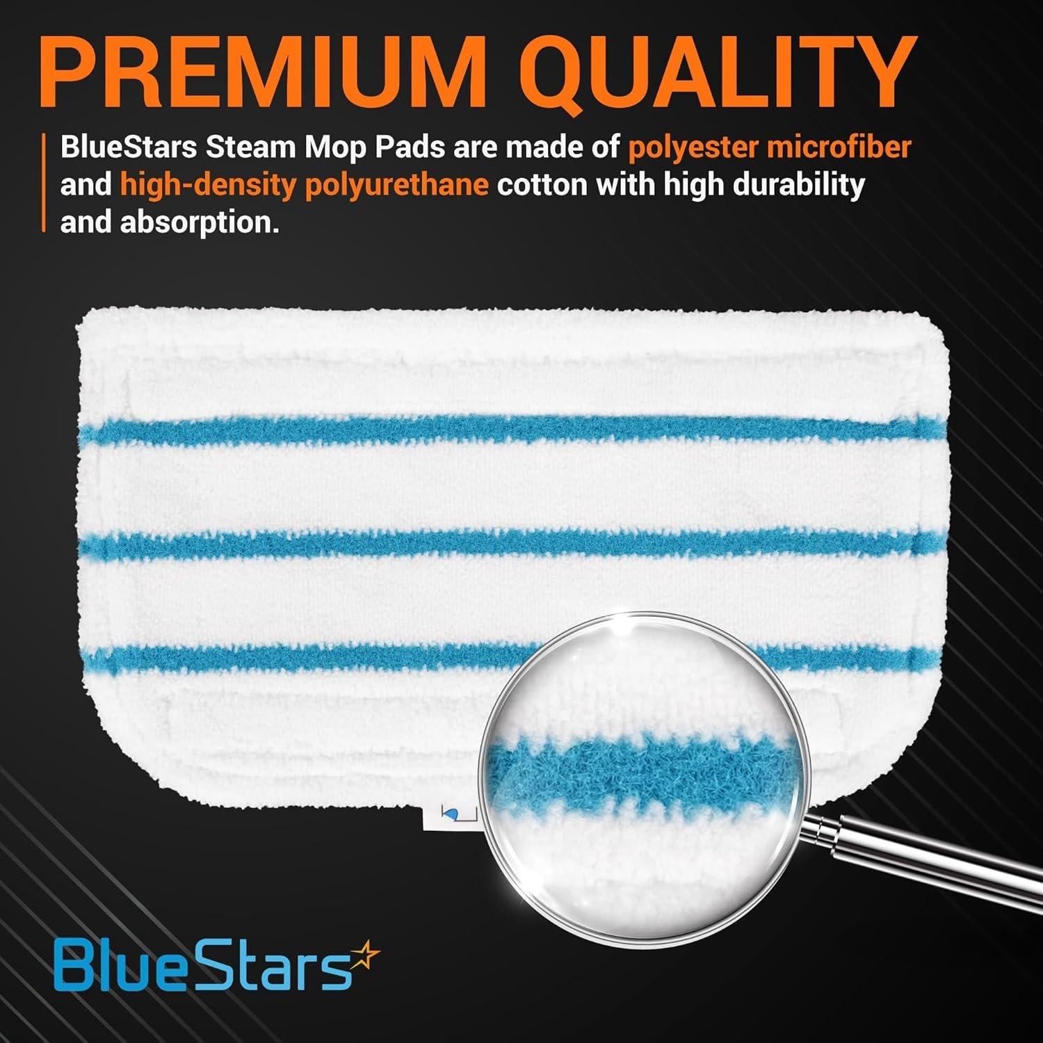 [Lifetime Warranty] Steam Mop Pads Replacement - Compatible with Black and Decker Steam Mop SM1600, SM1610, SM1620, HSMC1321, HSMC1321APB, HSMC1361SGP, BDH1855SM, BDH1760SM, SMP20 - Pack of 5 image 4