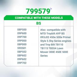 [Lifetime Warranty] 6 Pcs 799579 Air Cleaner Foam Filter thumbnail 7