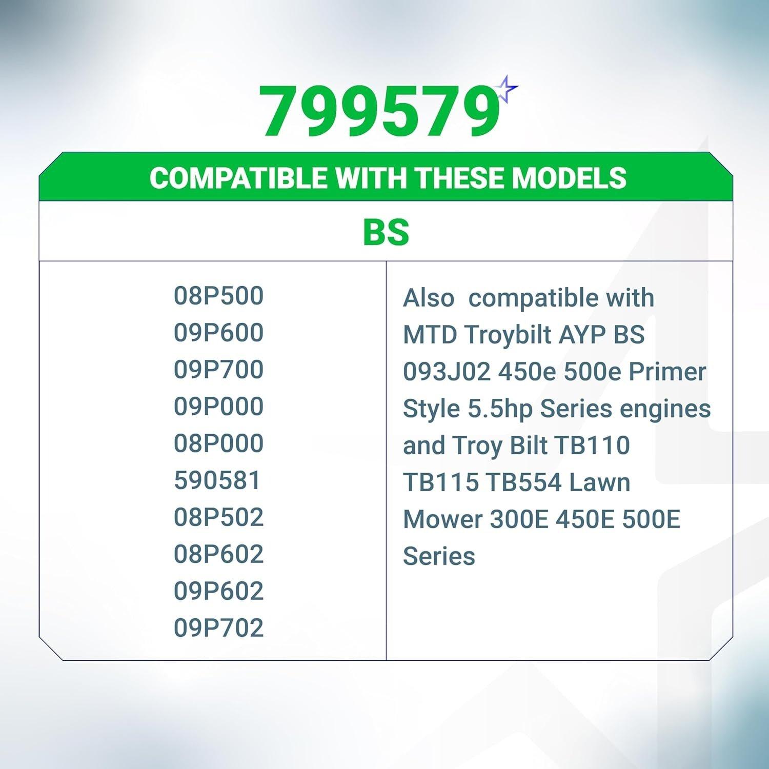 [Lifetime Warranty] 6 Pcs 799579 Air Cleaner Foam Filter image 7