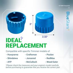 [Lifetime Warranty] 537185801 T35 Trimmer Head Bump Knob - Pack of 4 thumbnail 3