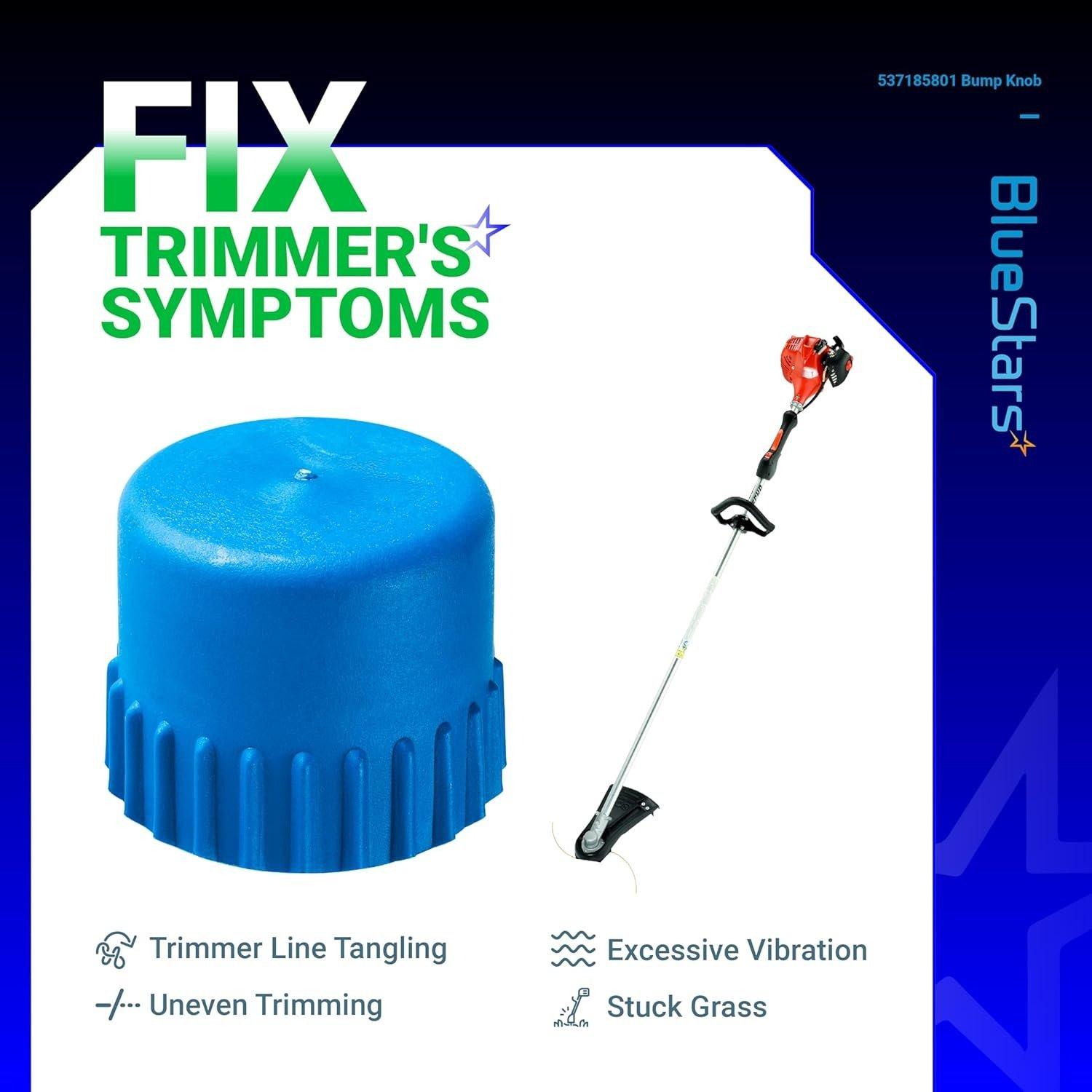 [Lifetime Warranty] 537185801 T35 Trimmer Head Bump Knob - Pack of 4 image 5