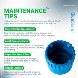 [Lifetime Warranty] 537185801 T35 Trimmer Head Bump Knob - Pack of 4 thumbnail 2