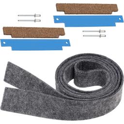 [Lifetime Warranty] 33001807 & 306508 Dryer Drum Felt Seal With Tumbler Bearing Kit - Compatible with Whirlpool & Kenmore Dryers - Replaces WP33001807 306508VP PS1804752 AP4037304 thumbnail 0