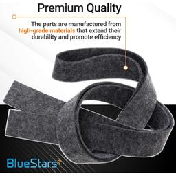 [Lifetime Warranty] 33001807 & 306508 Dryer Drum Felt Seal With Tumbler Bearing Kit - Compatible with Whirlpool & Kenmore Dryers - Replaces WP33001807 306508VP PS1804752 AP4037304 thumbnail 3