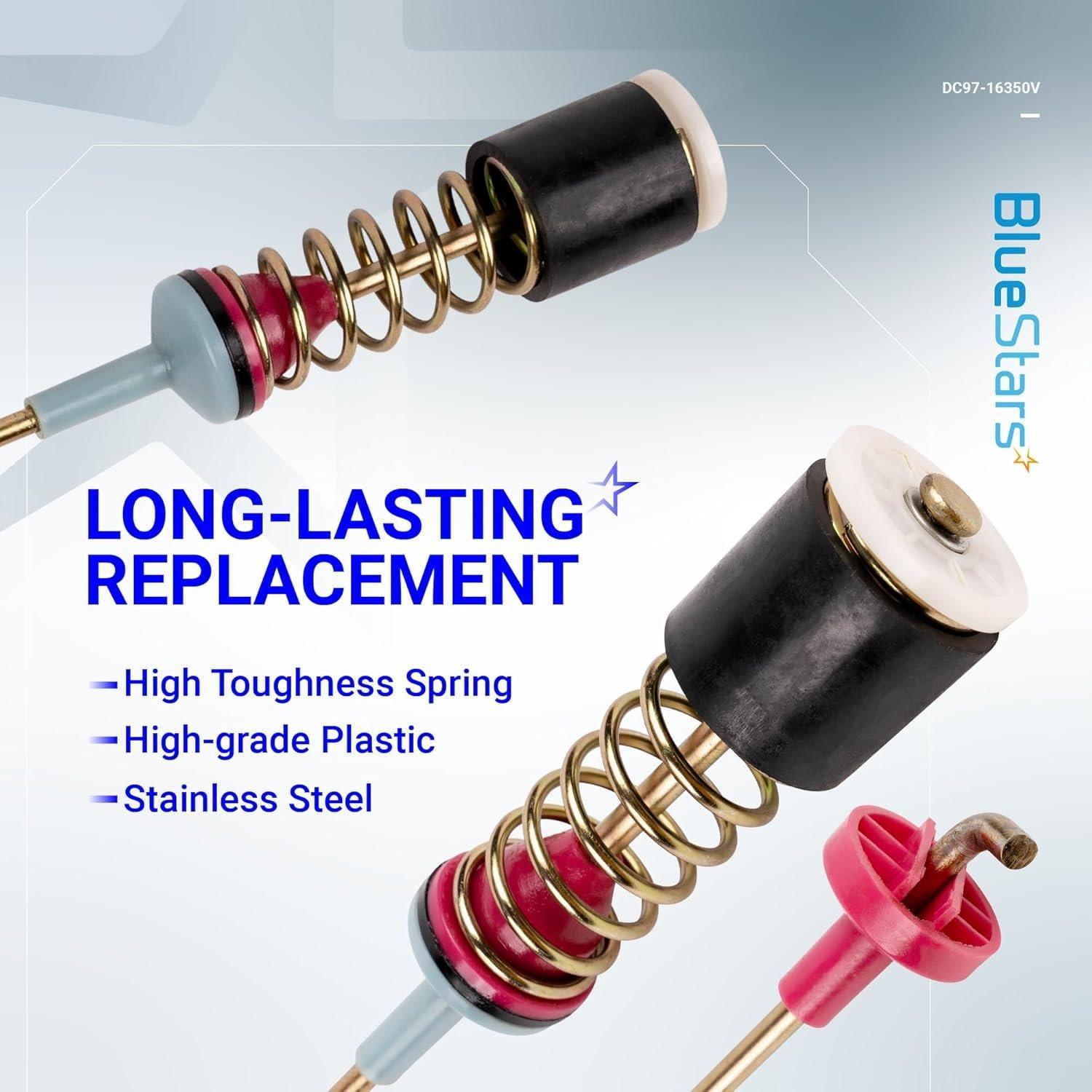 [Lifetime Warranty] DC97-16350V DC97-16350Y Washer Suspension Rods Kit 27.5" - Fit Samsung WA54R7200AV/US WA54R7200AW/US WA5AR7200AV/US WA54R7600AV/US WA54R7600AC/US image 5