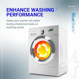 [Lifetime Warranty] DC97-16350V DC97-16350Y Washer Suspension Rods Kit 27.5" - Fit Samsung WA54R7200AV/US WA54R7200AW/US WA5AR7200AV/US WA54R7600AV/US WA54R7600AC/US thumbnail 4