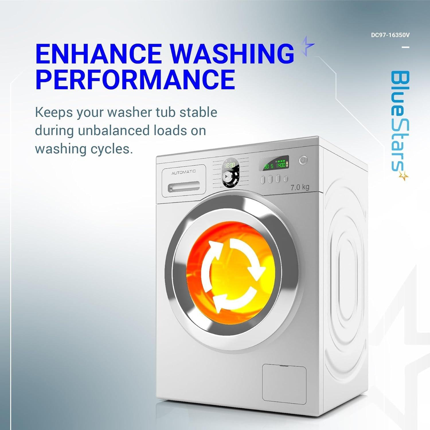 [Lifetime Warranty] DC97-16350V DC97-16350Y Washer Suspension Rods Kit 27.5" - Fit Samsung WA54R7200AV/US WA54R7200AW/US WA5AR7200AV/US WA54R7600AV/US WA54R7600AC/US image 4