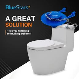 [Lifetime Warranty] Universal 2-inch Toilet Flapper thumbnail 1