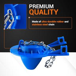 [Lifetime Warranty] Universal 2-inch Toilet Flapper thumbnail 4