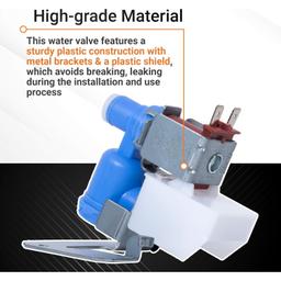 WR57X10033 Refrigerator Water Valve thumbnail 4