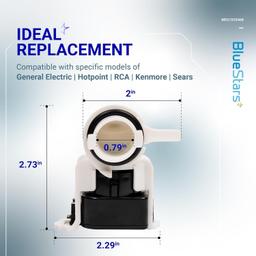 [Lifetime Warranty] WD21X25468 Dishwasher Pressure Sensor - Compatible with GE Dishwashers - Replaces AP6976524 PS12741258 265D3356P001 37640602 thumbnail 6