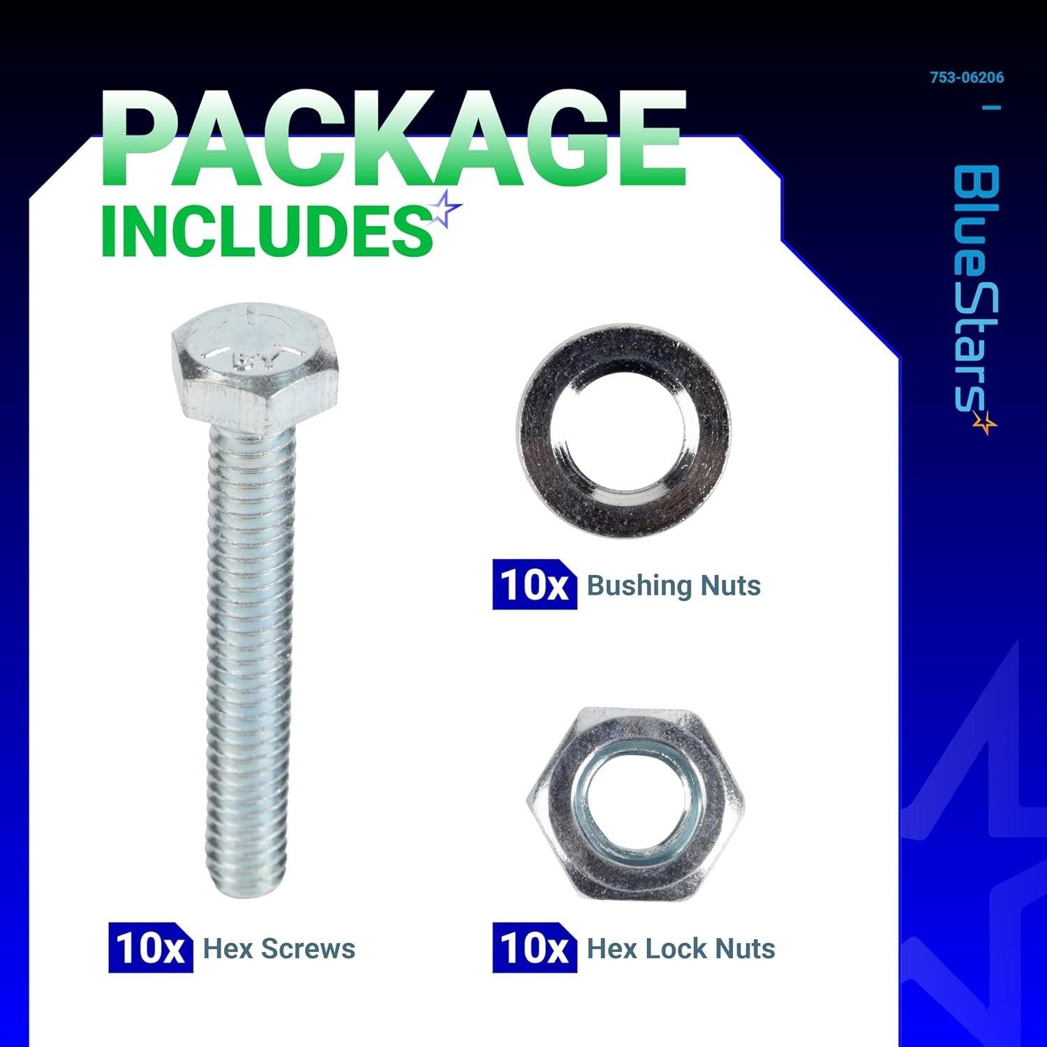 [Lifetime Warranty] 1501216MA 301172 Shear Pins & Nuts - Pack of 10 image 6