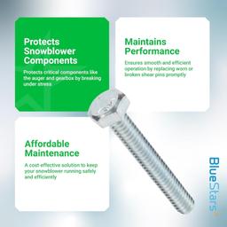 [Lifetime Warranty] 1501216MA 301172 Shear Pins & Nuts - Pack of 10 thumbnail 4