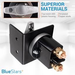 [Lifetime Warranty] 20247 Cut-Off Battery Switch 12V - 36V 500A High Current with Lock-Out Plate thumbnail 1