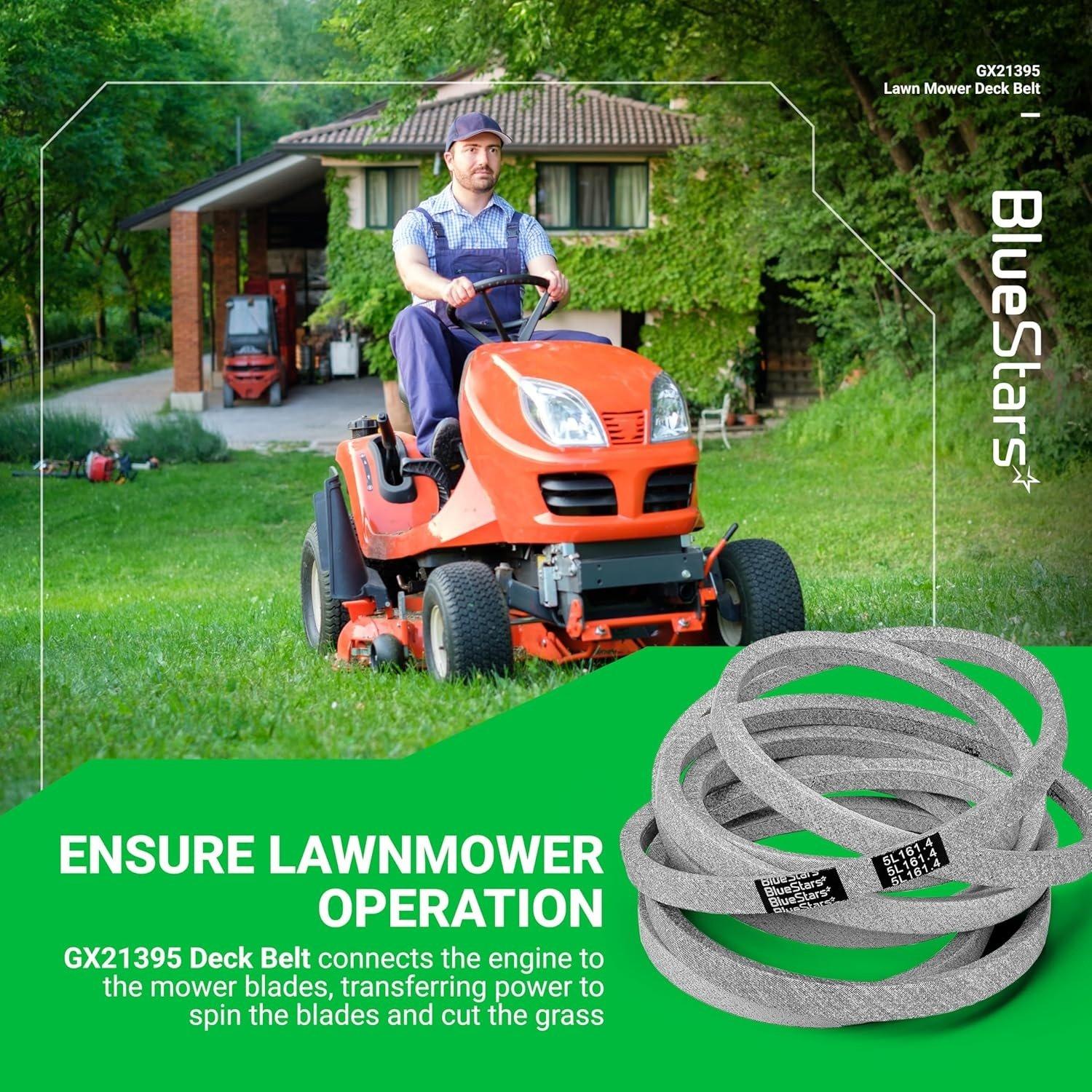 [Lifetime Warranty] GX21395 Mower Deck Belt image 5