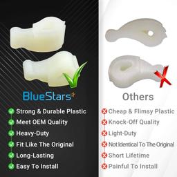 [Lifetime Warranty] 80040 Washer Agitator Dogs - Compatible with Whirlpool & Kenmore Washing Machines - Replaces 285612 285770 3366877 387091 - Pack of 16 thumbnail 2