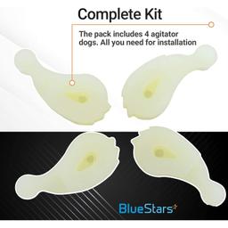 [Lifetime Warranty] 80040 Washer Agitator Dogs - Compatible with Whirlpool & Kenmore Washing Machines - Replaces 285612 285770 3366877 387091 - Pack of 16 thumbnail 5