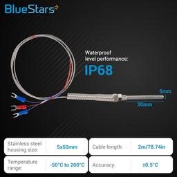 RTD PT100 Temperature Sensor Probe thumbnail 2