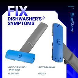 [Lifetime Warranty] 5304506660 Dishwasher Lower Spray Arm LFID2426TF5A FFID2426TS1A - Compatible with Several Frigidaire Dishwashers Wash Arm - Replaces 5304496886 5304496936 5304506532 AP6038456 thumbnail 5