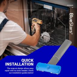 [Lifetime Warranty] 5304506660 Dishwasher Lower Spray Arm LFID2426TF5A FFID2426TS1A - Compatible with Several Frigidaire Dishwashers Wash Arm - Replaces 5304496886 5304496936 5304506532 AP6038456 thumbnail 3