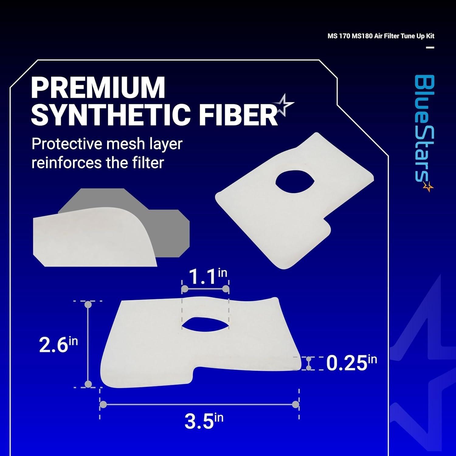MS170 MS180 Air Filter Tune Up Kit image 3