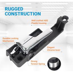 [Lifetime Warranty] 6E5Z5422601A Front Left Driver Side Interior Door Handle thumbnail 3