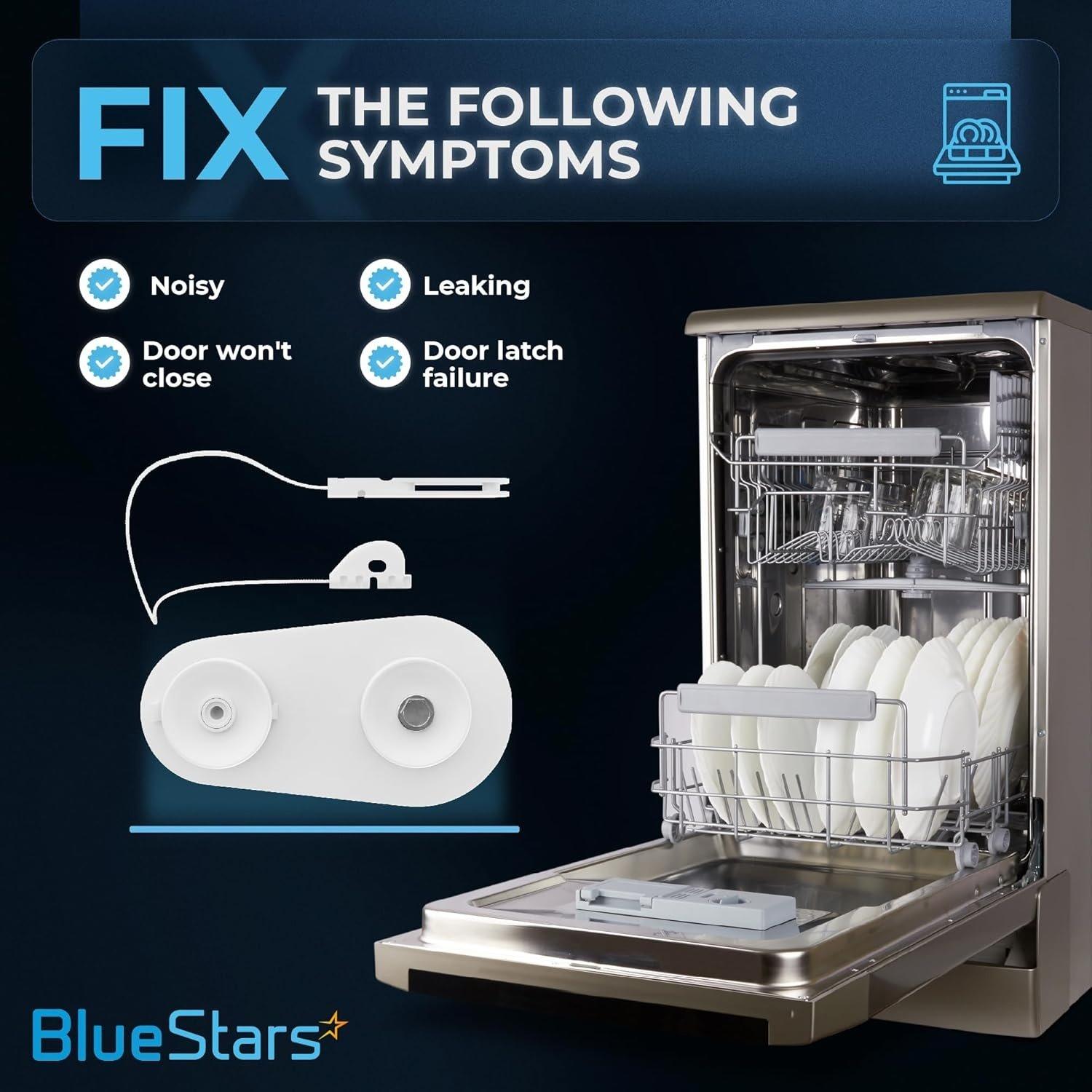 [Lifetime Warranty] 8194001 Dishwasher Door Balance Link Kit - Compatible with Kenmore Whirlpool KitchenAid Dishwashers - Replaces 1059756 8270018 AP3775412 PS972325 image 6