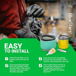 [Lifetime Warranty] GY20661 Air Filter and Oil Filter Tune-Up Kit thumbnail 1