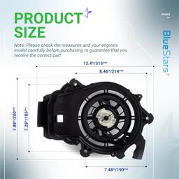 594062 Rewind Starter Rewind Recoil Starter Pull Start thumbnail 6