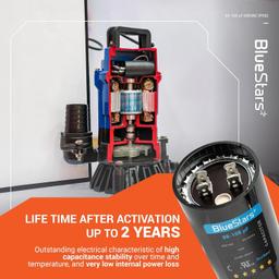[Lifetime Warranty] 88-108 uF MFD 330 VAC 50/60 Hz CD60 Round Motor Start Capacitor - Fits Pool Pump, Well Pump thumbnail 2