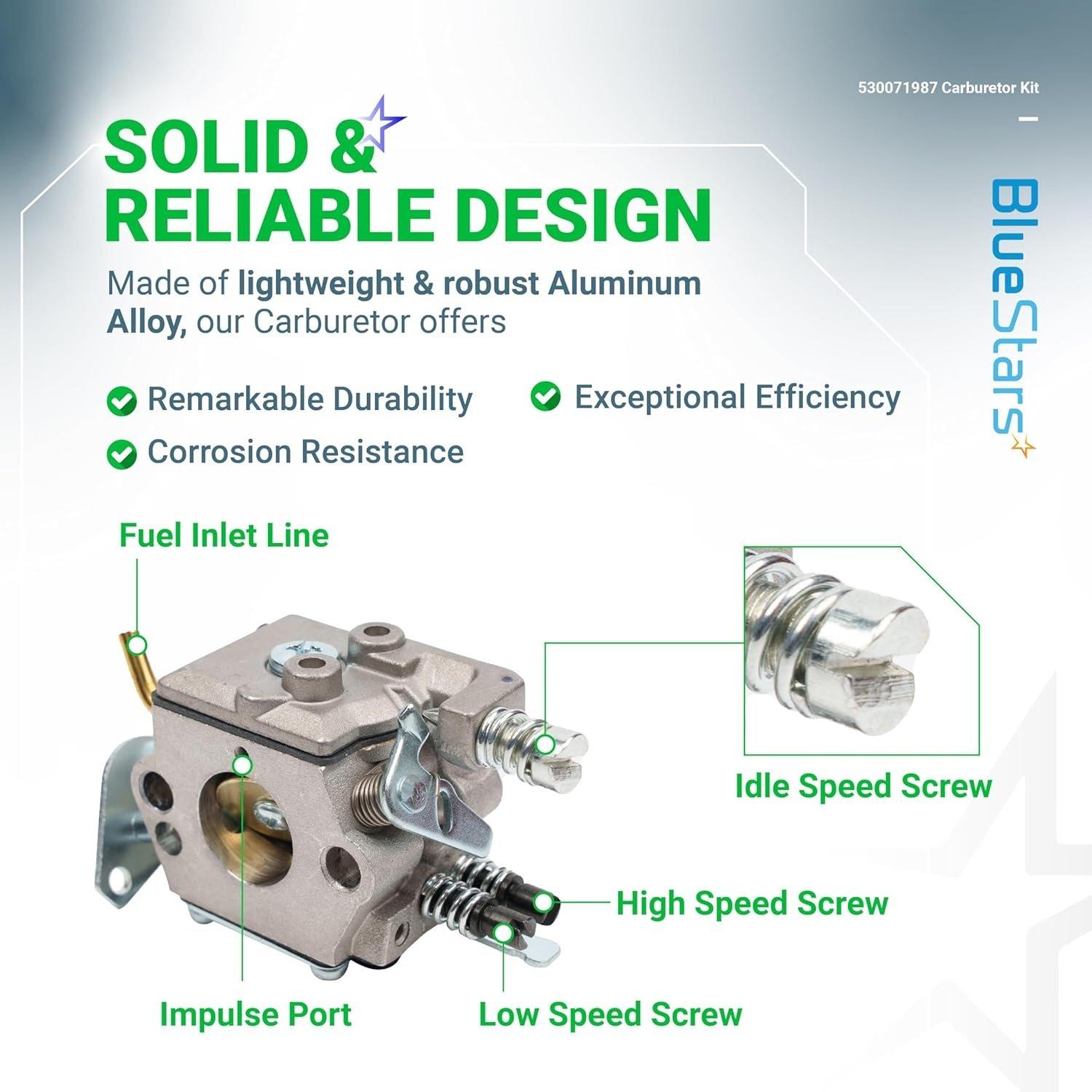 [Lifetime Warranty] Carburetor PP4620AVX 530071987 image 6