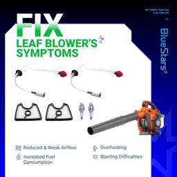 581798001 Fuel Line 581798001 Air Filter Kit (2 fuel line kit,2 spark plug,2 air filter) thumbnail 2