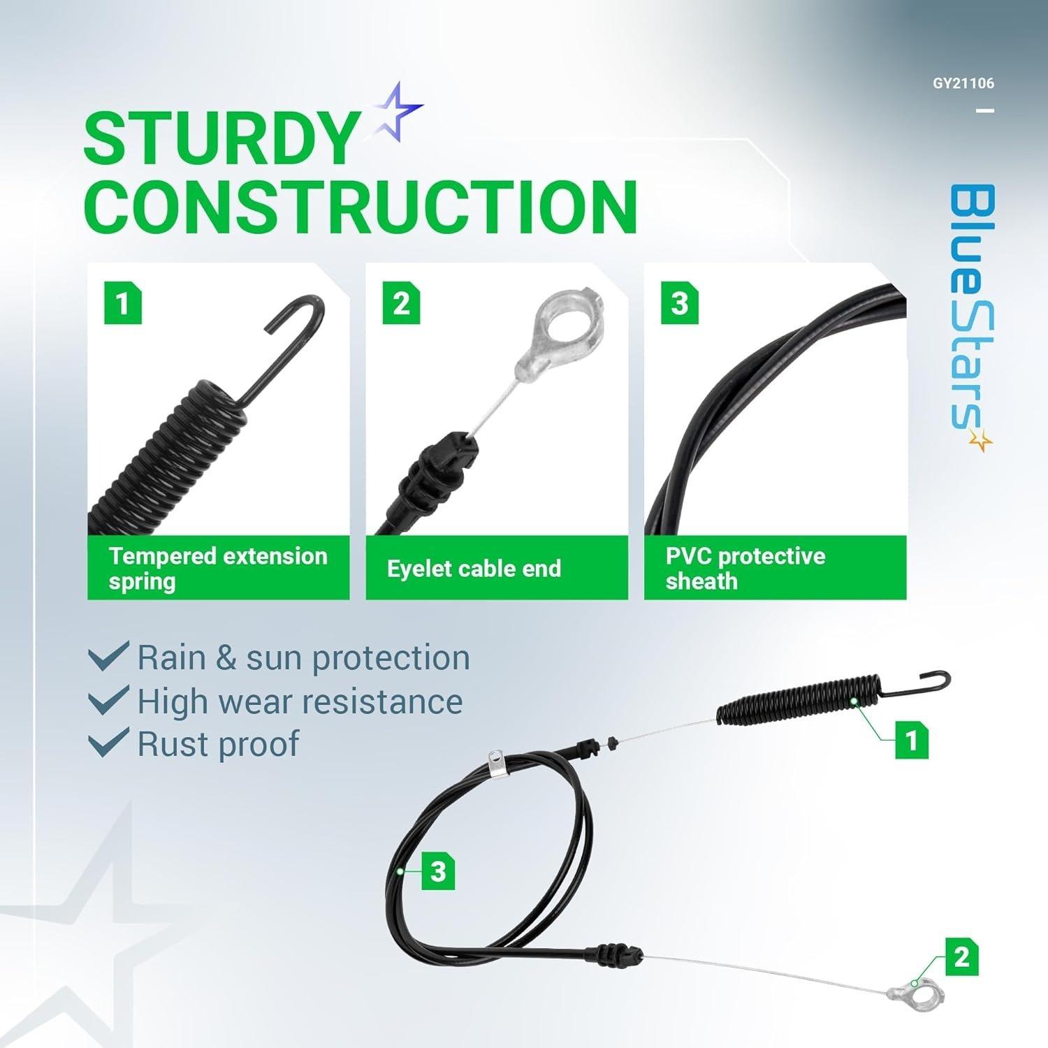 [Lifetime Warranty] GY21106 GY20156 Clutch Control Cable image 7