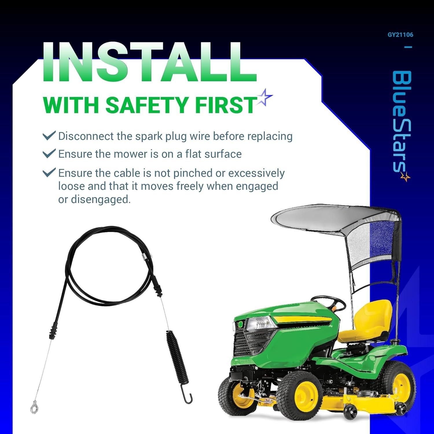 [Lifetime Warranty] GY21106 GY20156 Clutch Control Cable image 2