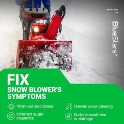 [Lifetime Warranty] 490-241-0038 Universal Snow Blower Rolling Skid Shoes thumbnail 3