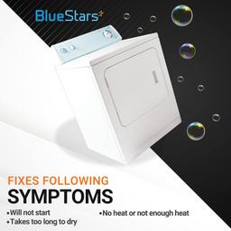 6931EL3003C Dryer High Limit Thermostat 6931EL3004B Dryer Thermostat 6931EL3003D Dryer Thermal Fuse thumbnail 1