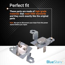 6931EL3003C Dryer High Limit Thermostat 6931EL3004B Dryer Thermostat 6931EL3003D Dryer Thermal Fuse thumbnail 6