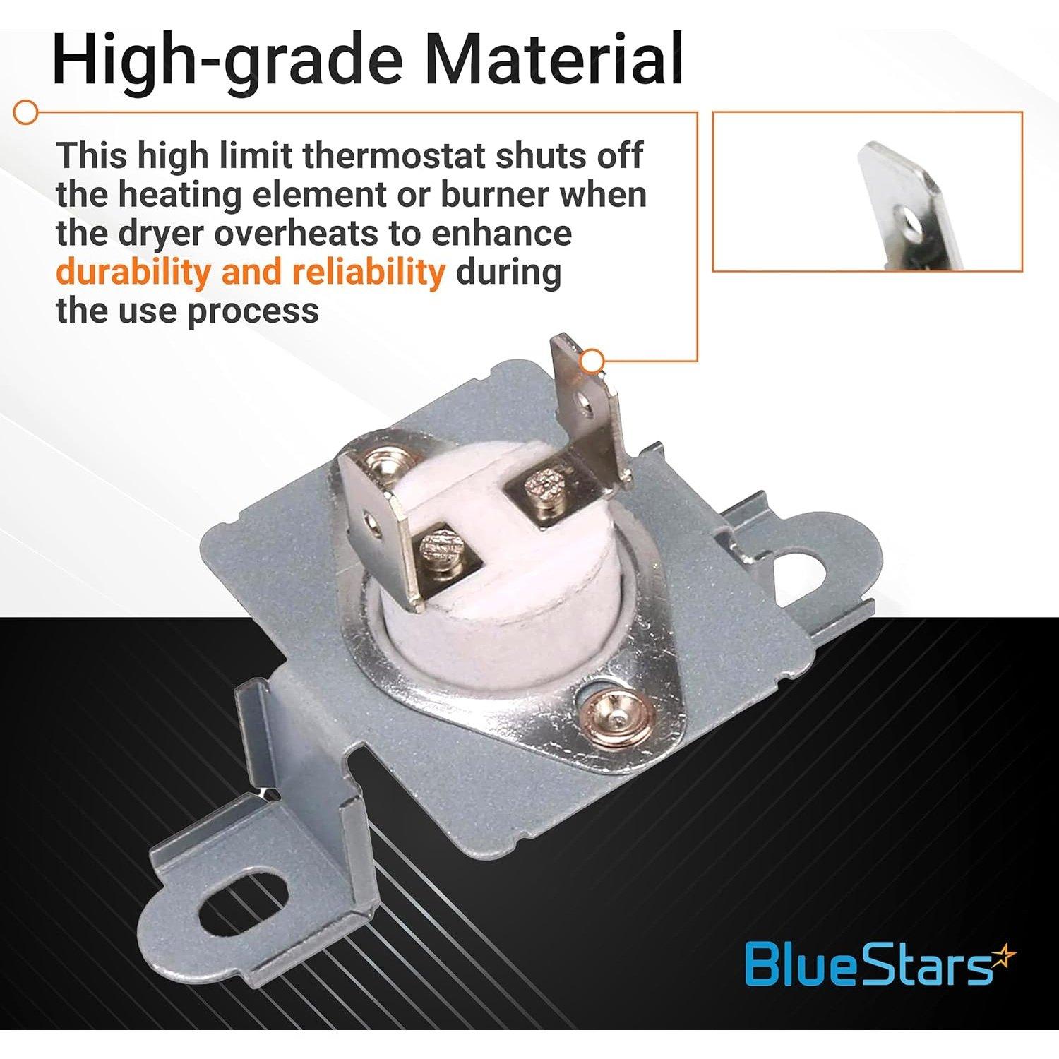 6931EL3003C Dryer High Limit Thermostat 6931EL3004B Dryer Thermostat 6931EL3003D Dryer Thermal Fuse image 5