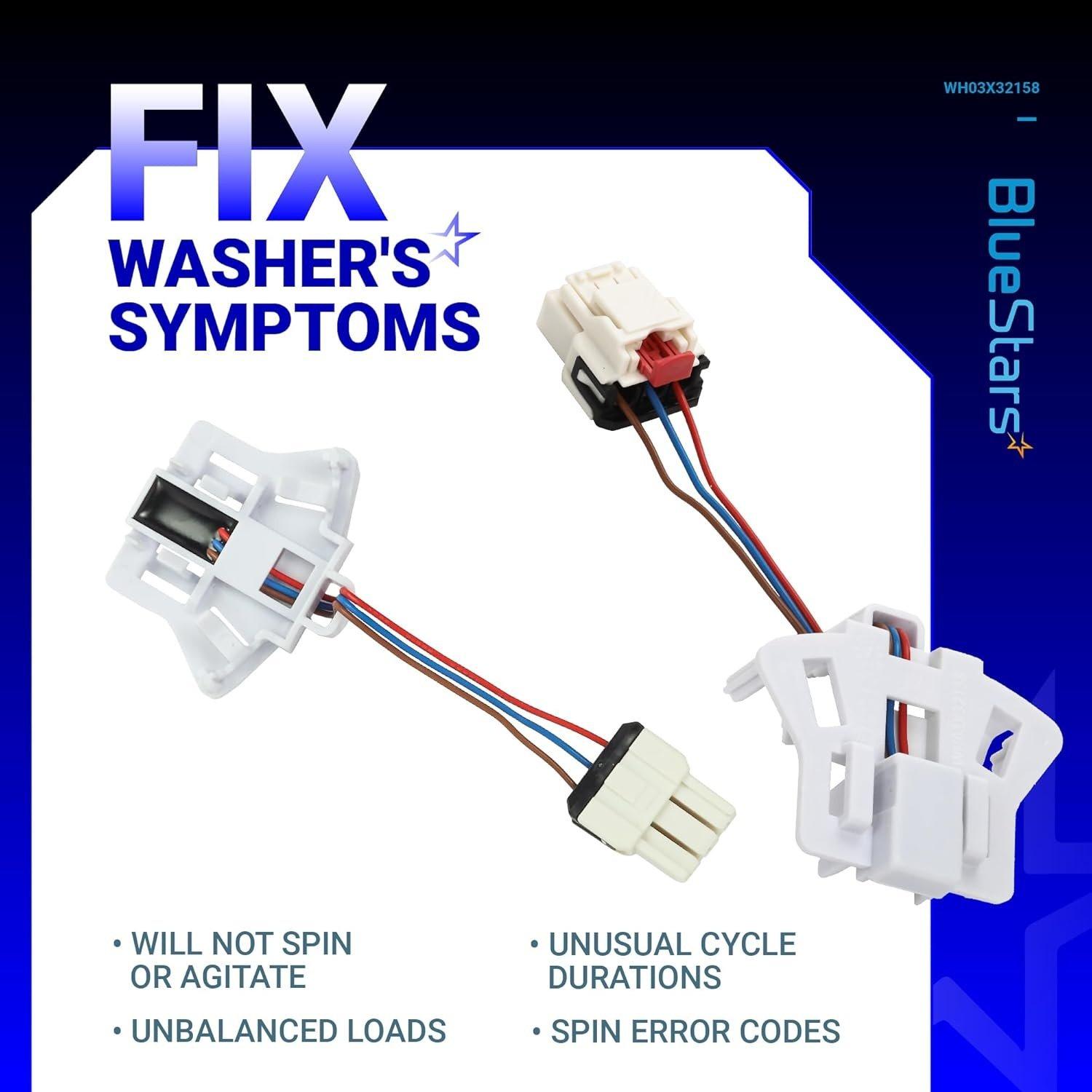 [Lifetime Warranty] WH03X32158 Washer Speed Sensor - Compatible with GE & Hotpoint GTW220ACK6WW GTW335ASN1WW GTW465ASN9WW - Replaces WH12X26330 WH12X25294 AP7020336 PS16619248 EAP16619248 image 4