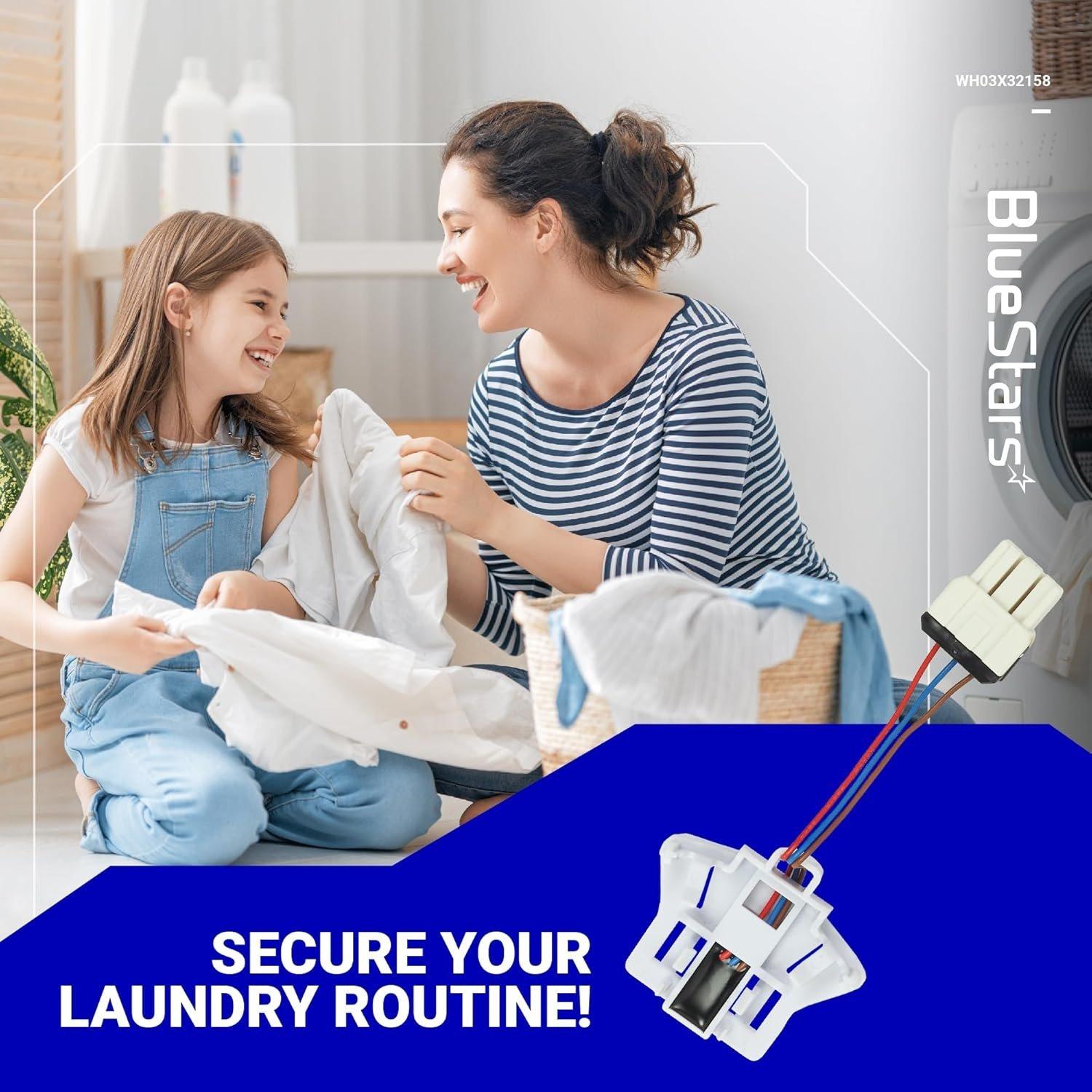 [Lifetime Warranty] WH03X32158 Washer Speed Sensor - Compatible with GE & Hotpoint GTW220ACK6WW GTW335ASN1WW GTW465ASN9WW - Replaces WH12X26330 WH12X25294 AP7020336 PS16619248 EAP16619248 image 1