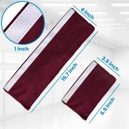 Red Door Handle Covers Set of 6-4 PCS Fridge Handle Cover & 2 PCS Microwave Handle Cover thumbnail 1