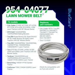 [Lifetime Warranty] Deck Belt 954-04077A thumbnail 3