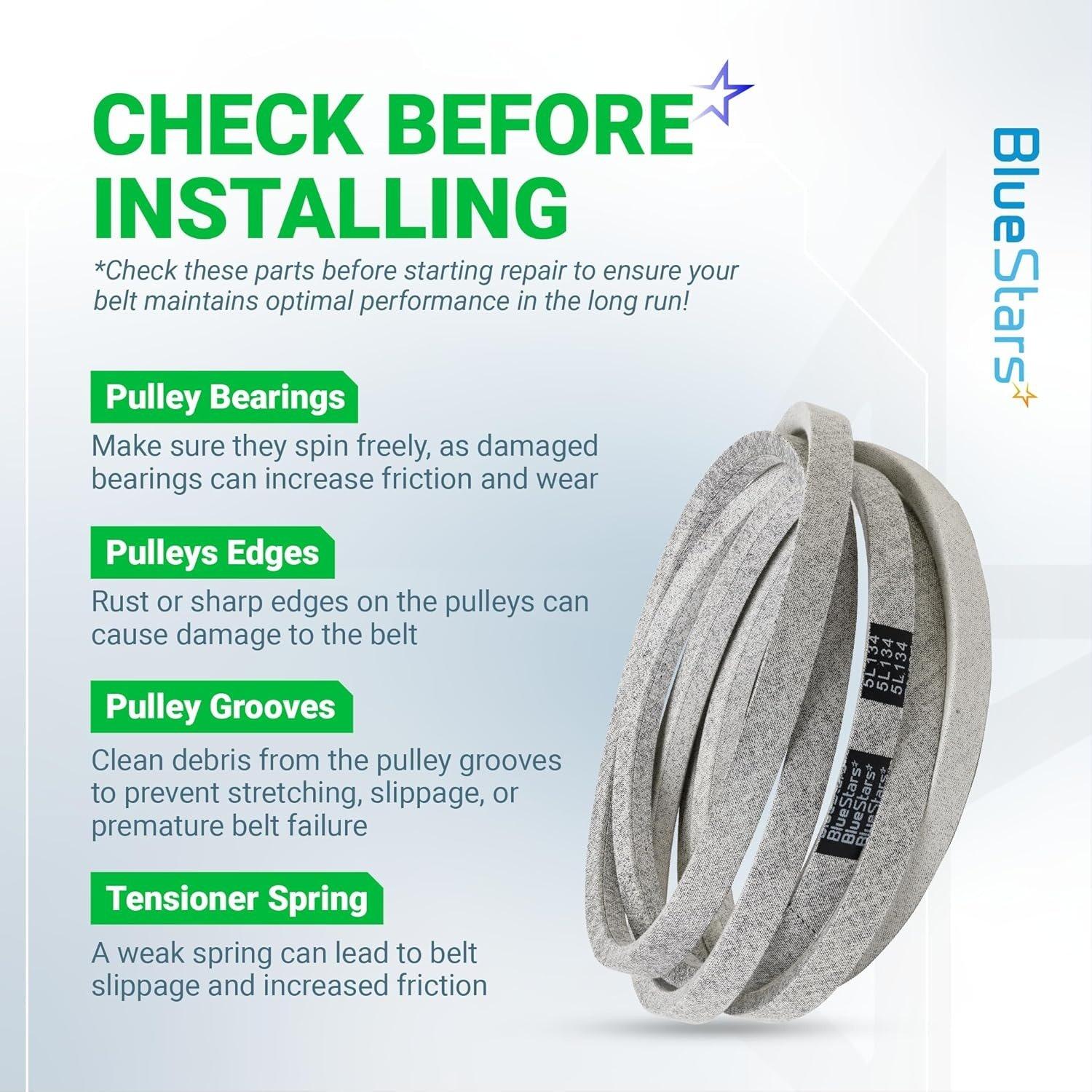 [Lifetime Warranty] Deck Belt 954-04077A image 5