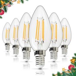 [Lifetime Warranty] C35 E14 European Base LED Bulb - Pack of 6 thumbnail 0