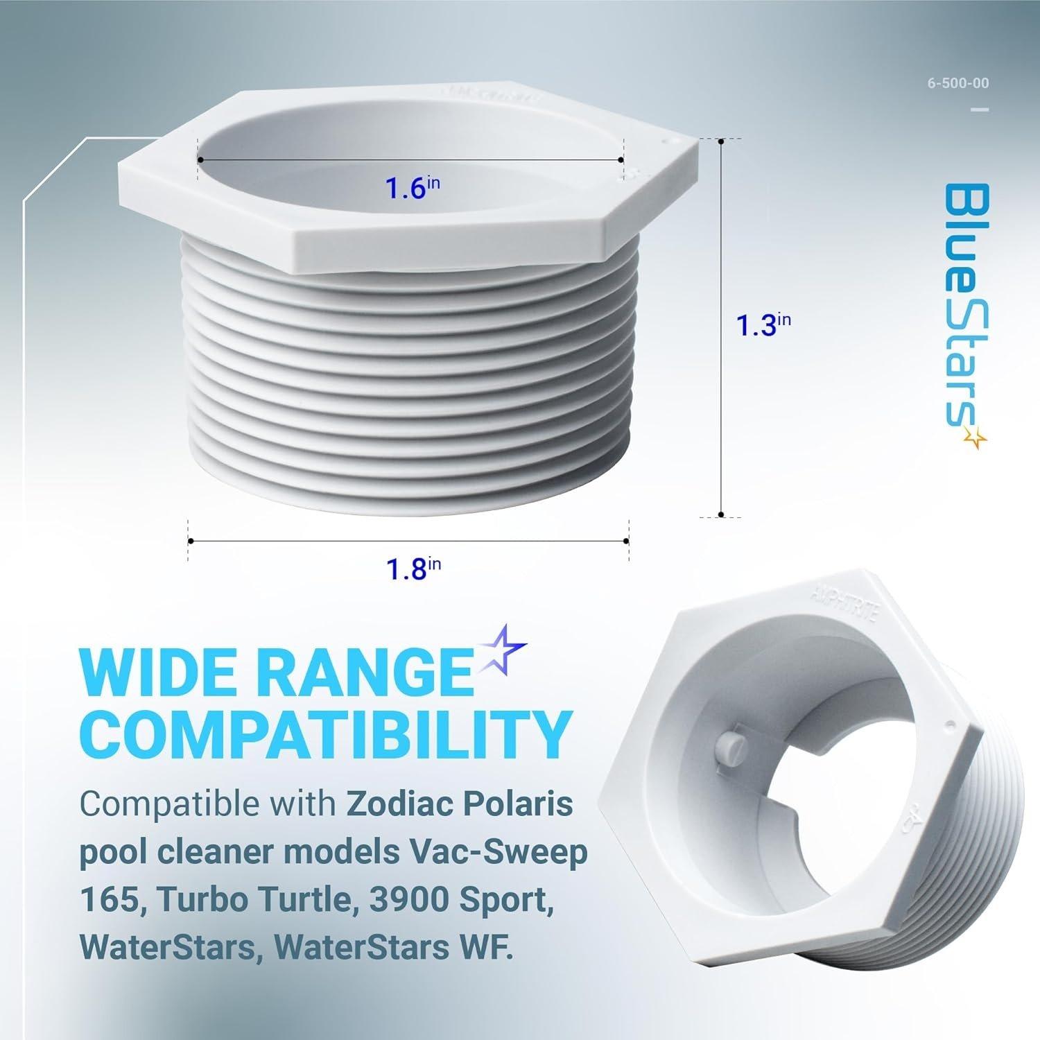 [Lifetime Warranty] 6-500-00 Pool Cleaner Universal Wall Fitting (UWF) Connector image 5