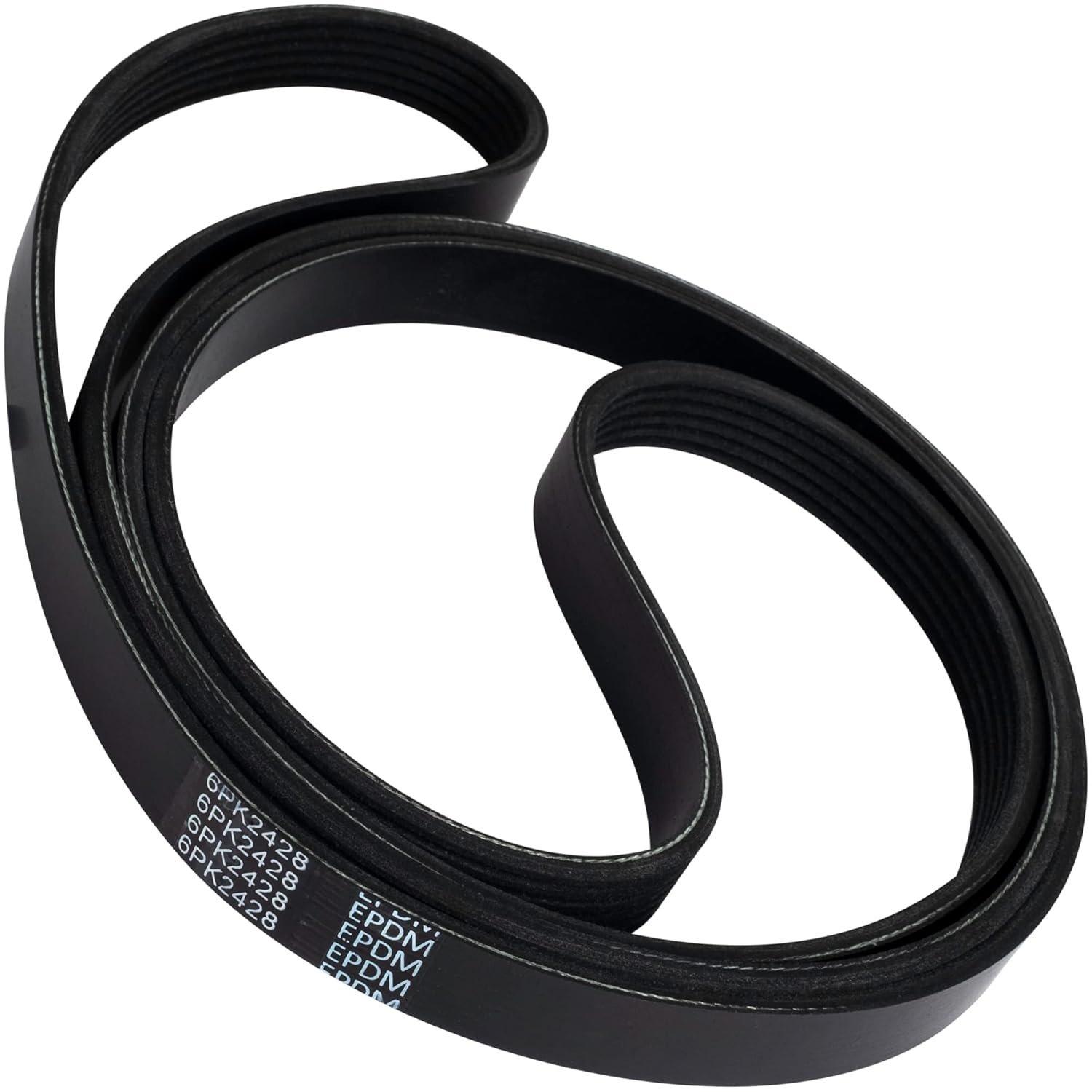K060950 Micro-V Serpentine Drive Belt 6 Ribs image 0